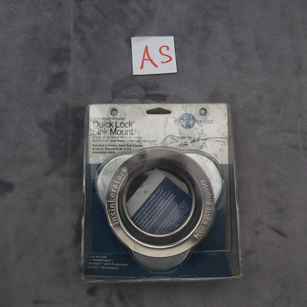 InSinkErator QLM-00 Quick Lock Mount Stainless Steel 72376D